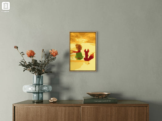 Slika po brojevima 20x30 Mali princ i lisica SKS025