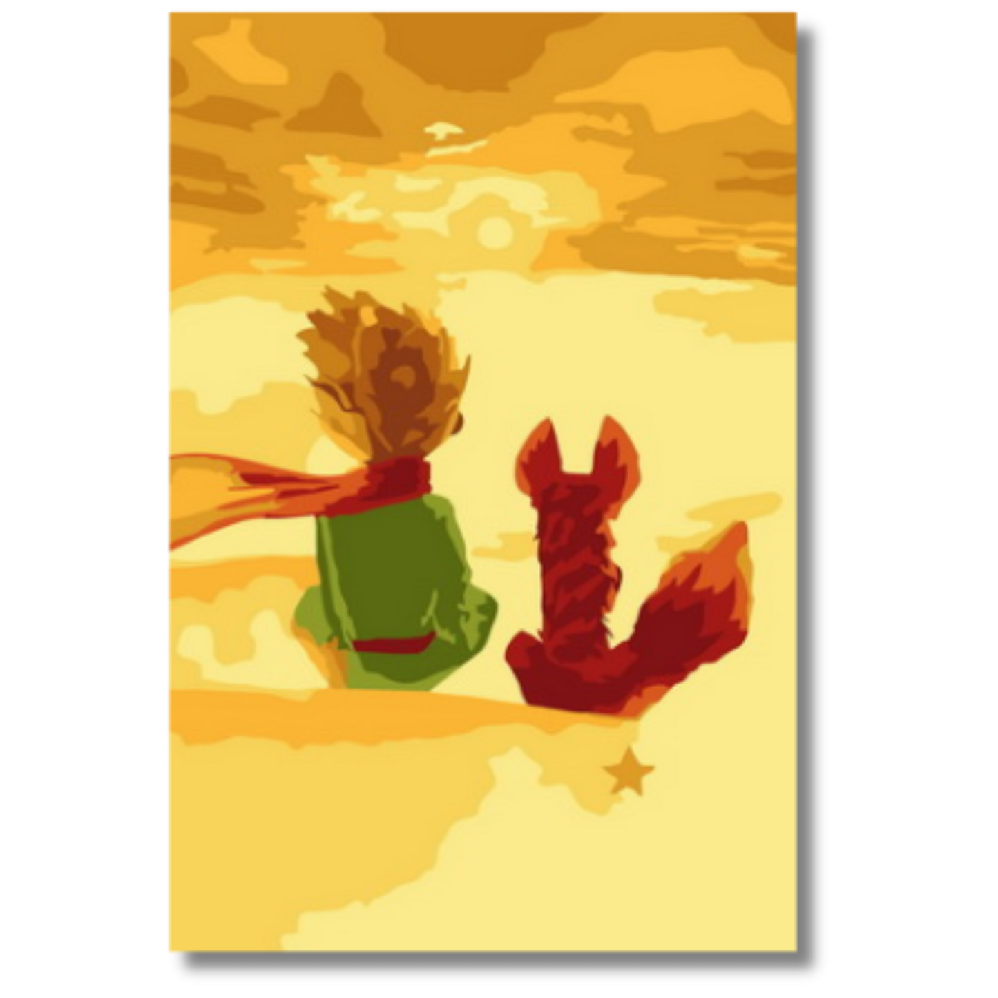 Slika po brojevima 20x30 Mali princ i lisica SKS025