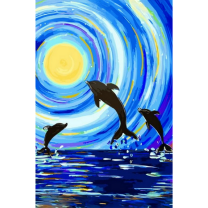 Slika po brojevima 20x30 Mašta o moru SKS029