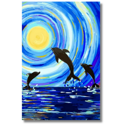 Slika po brojevima 20x30 Mašta o moru SKS029