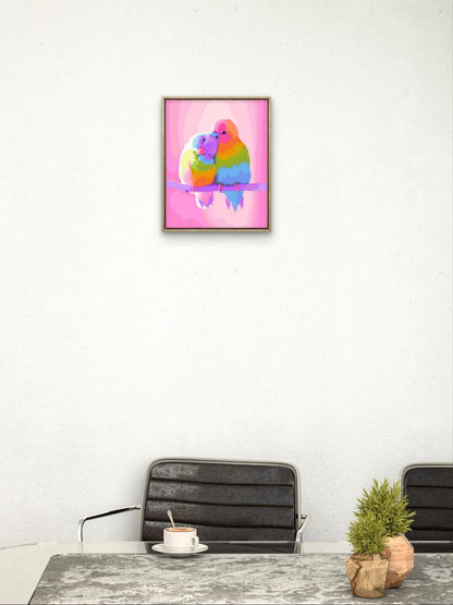 Slika po brojevima 20x30 Golupčići SKS031