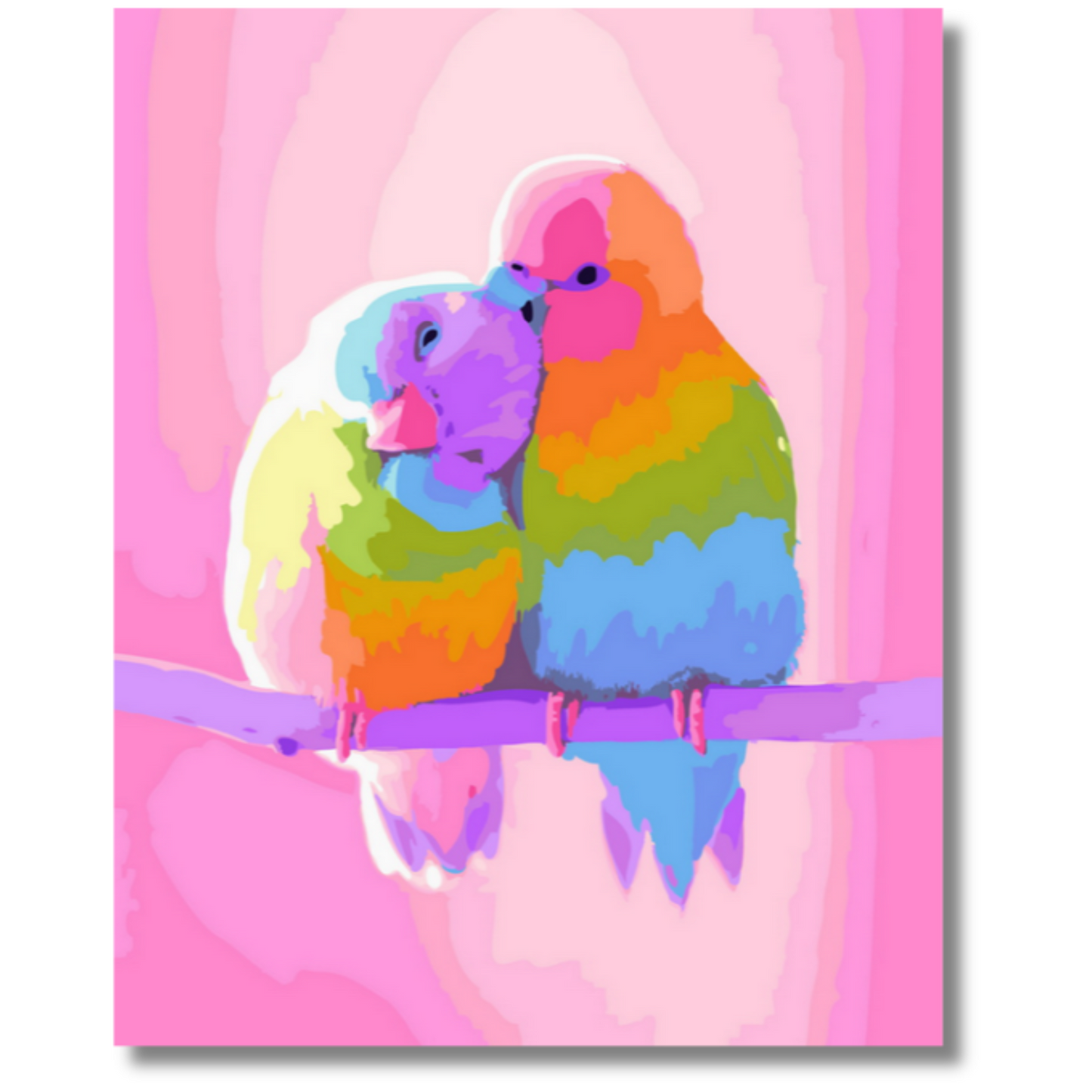 Slika po brojevima 20x30 Golupčići SKS031