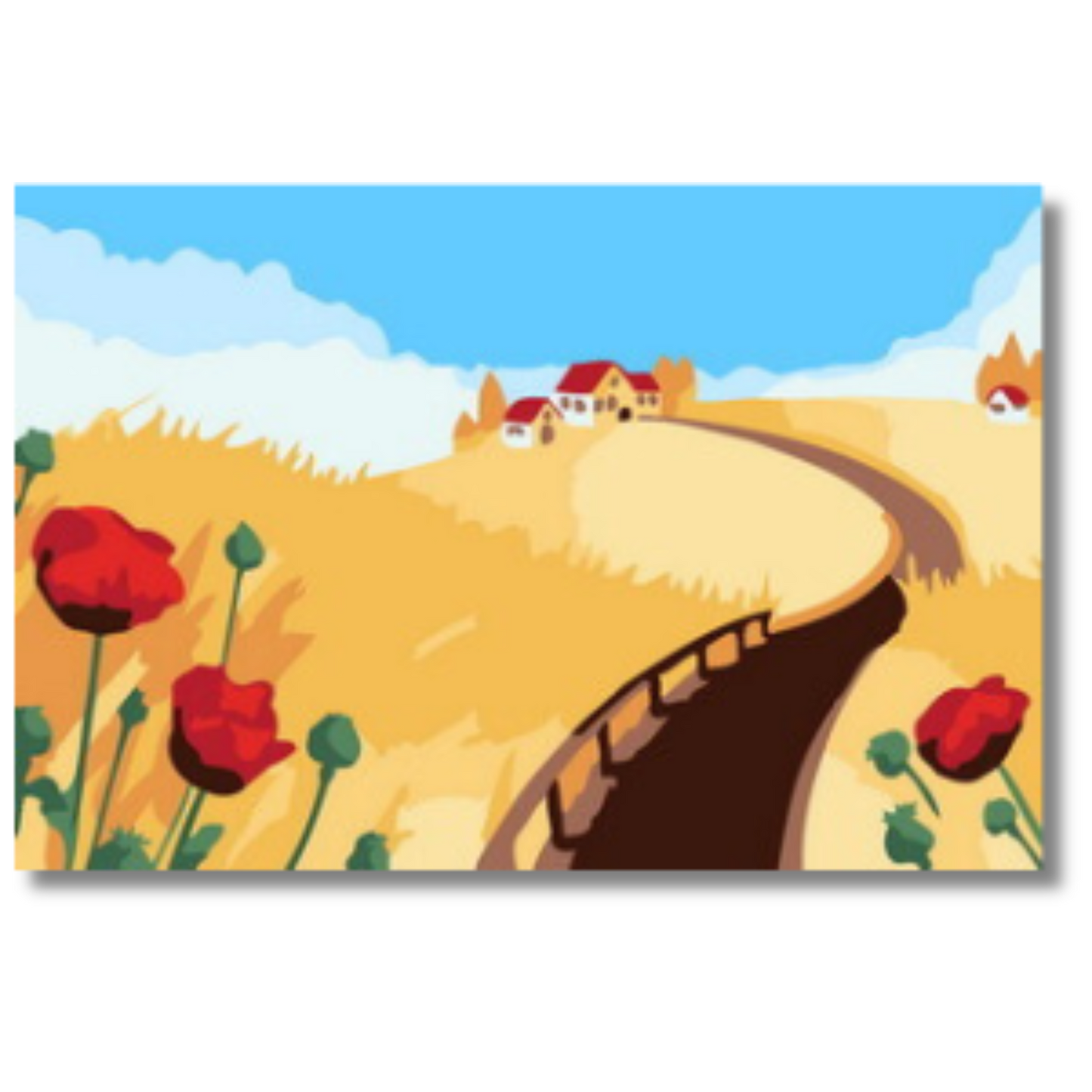 Slika po brojevima 20x30 Put kući SKS035